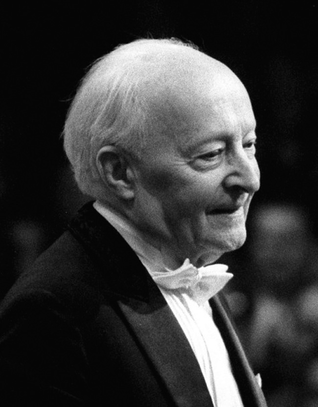 Composer Witold Lutoslawski