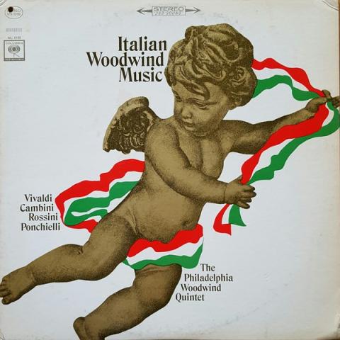 (1966) Philadelphia Woodwind Quintet ‎– ITALIAN WOODWIND MUSIC