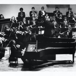 Pianists - October 20, 1981 - University Symphony Orchestra - Gustav Meier, conductor, and Anthony di Bonaventura, pianist